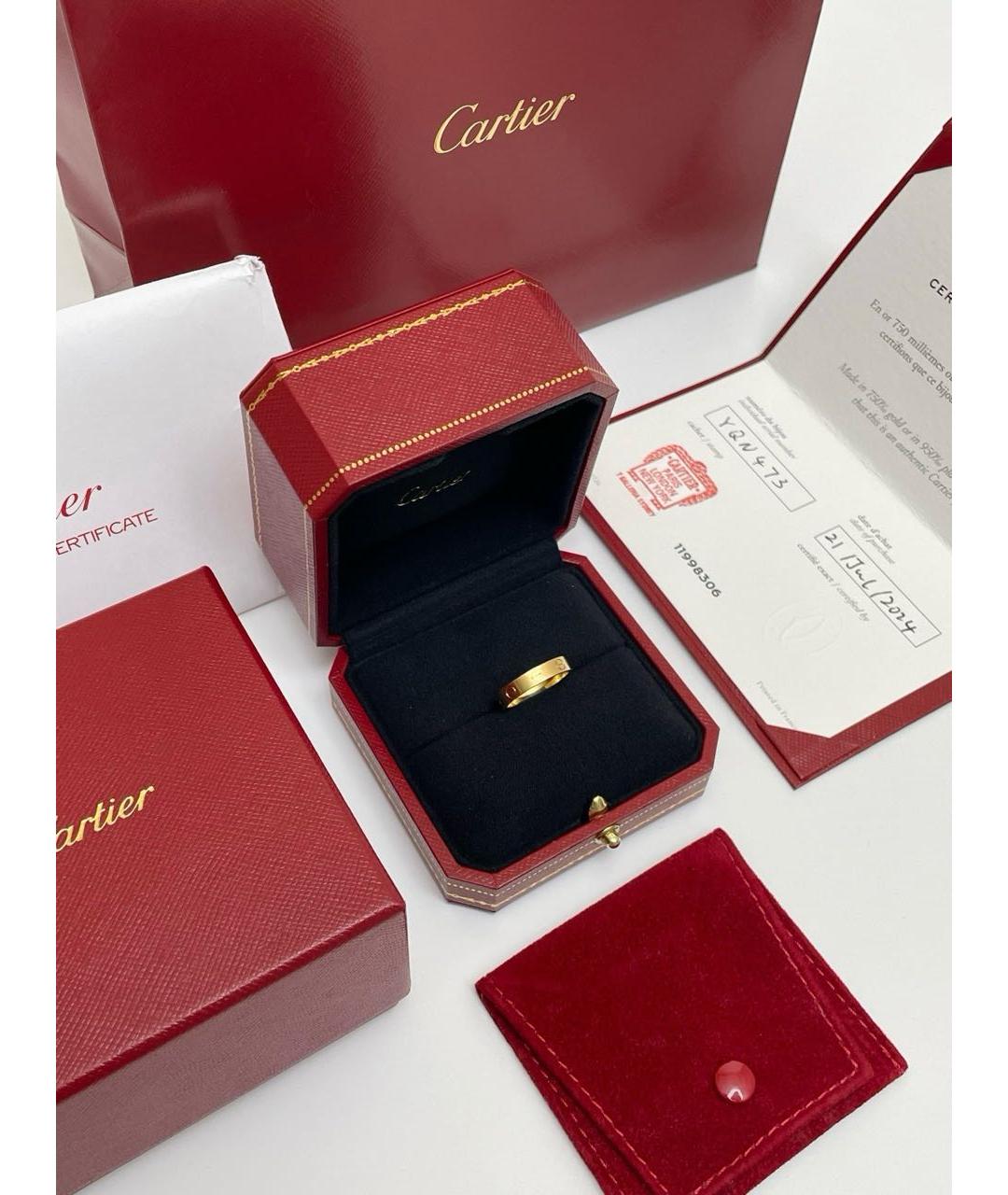 CARTIER Золотое кольцо из желтого золота, фото 2