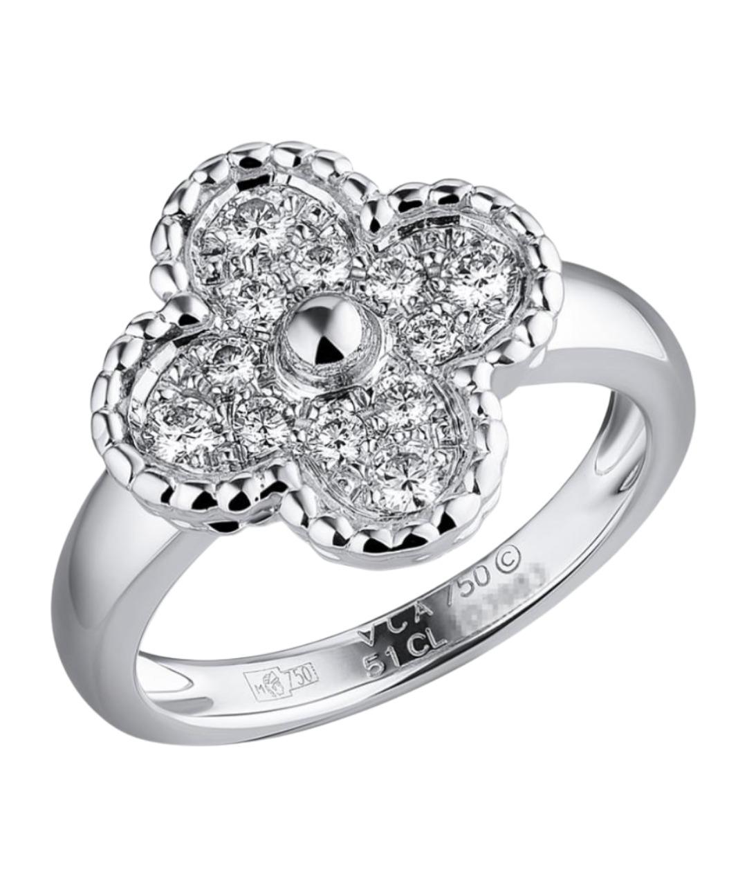 VAN CLEEF & ARPELS Серебряное кольцо из белого золота, фото 1
