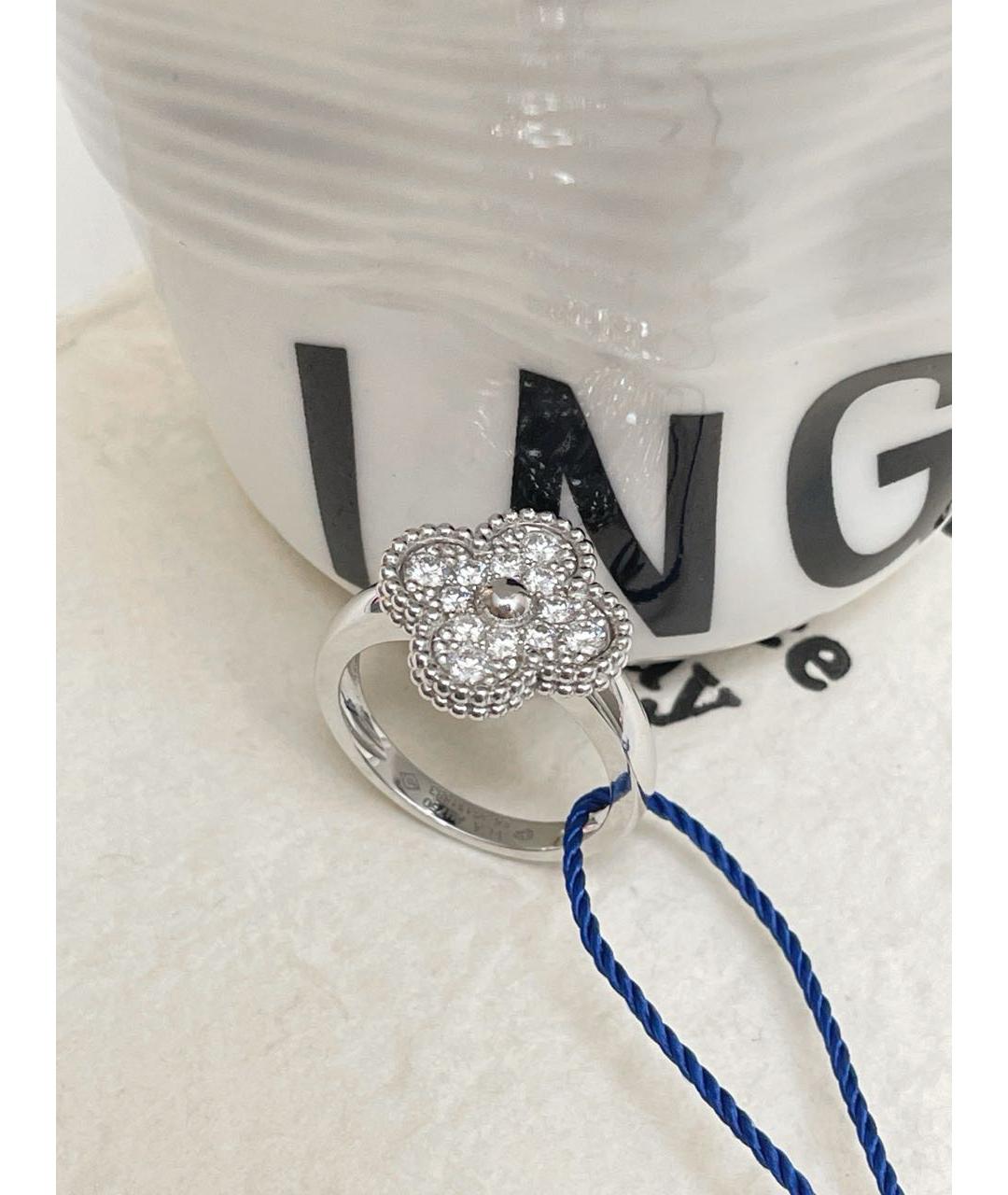 VAN CLEEF & ARPELS Серебряное кольцо из белого золота, фото 3
