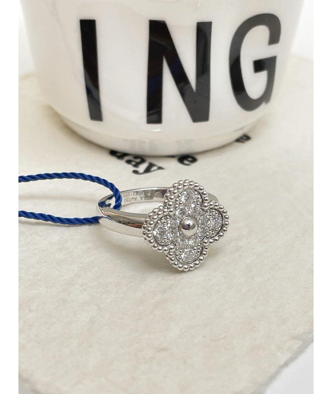 VAN CLEEF & ARPELS Серебряное кольцо из белого золота, фото 2