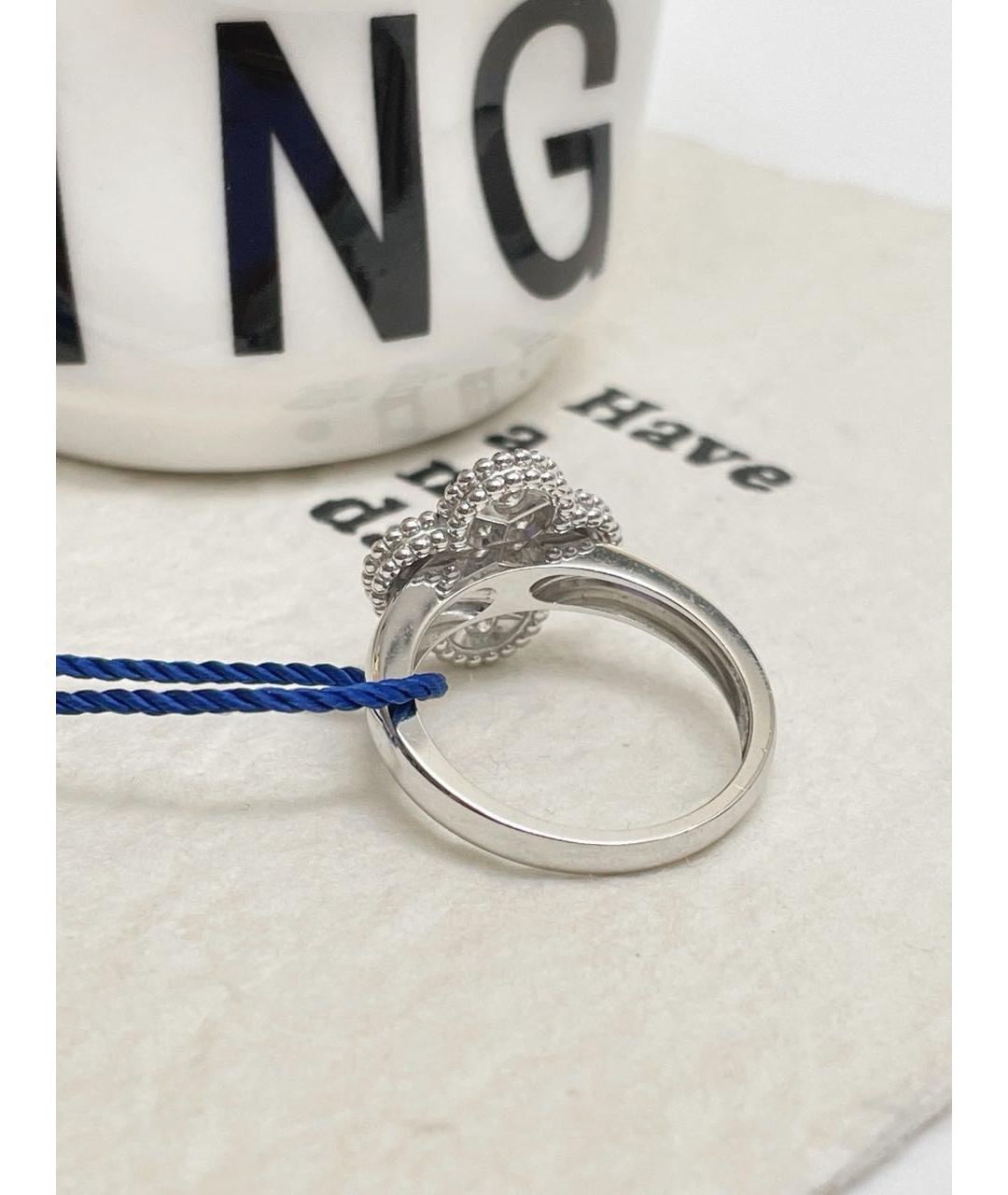 VAN CLEEF & ARPELS Серебряное кольцо из белого золота, фото 4