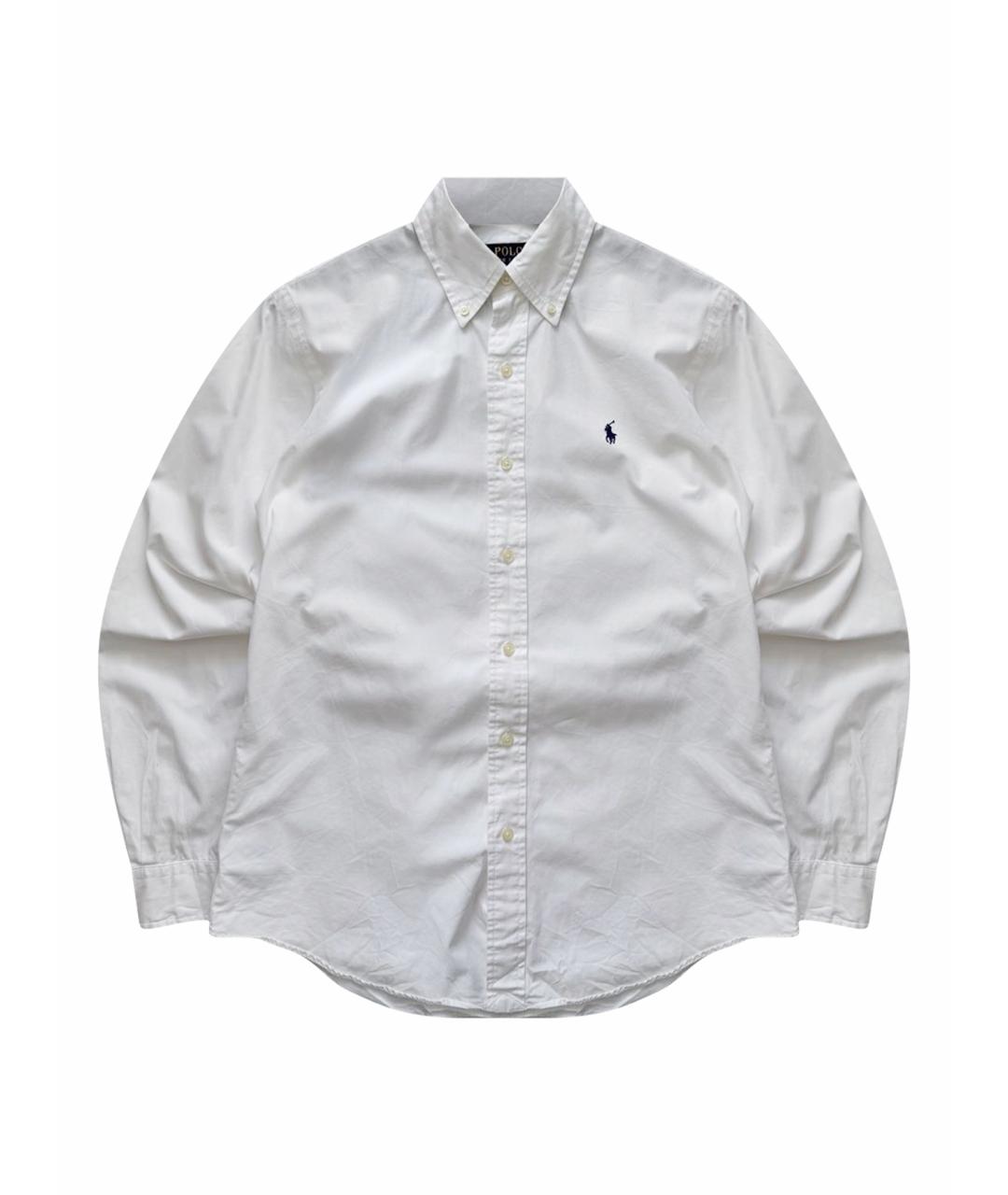 POLO RALPH LAUREN Белая хлопковая классическая рубашка, фото 1