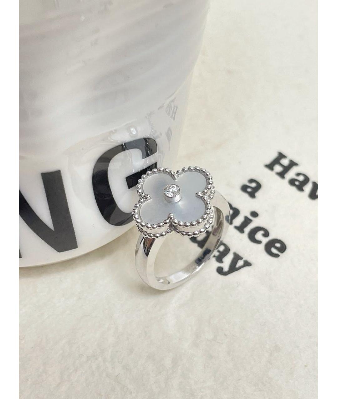 VAN CLEEF & ARPELS Серебряное кольцо из белого золота, фото 2