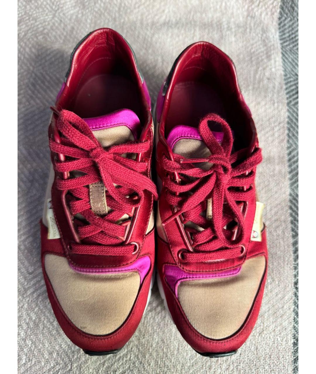 GUCCI Красные кроссовки, фото 3