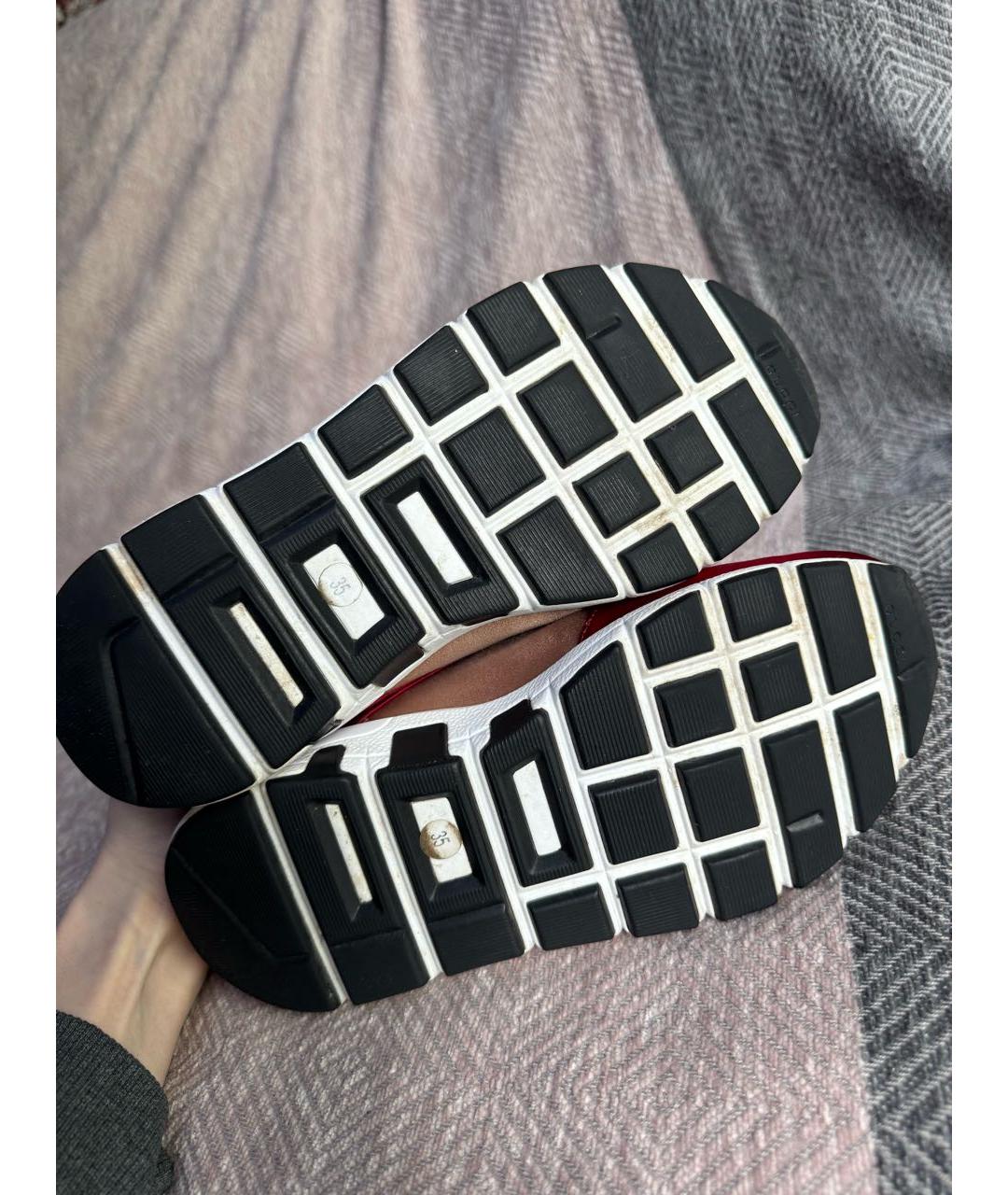 GUCCI Красные кроссовки, фото 7
