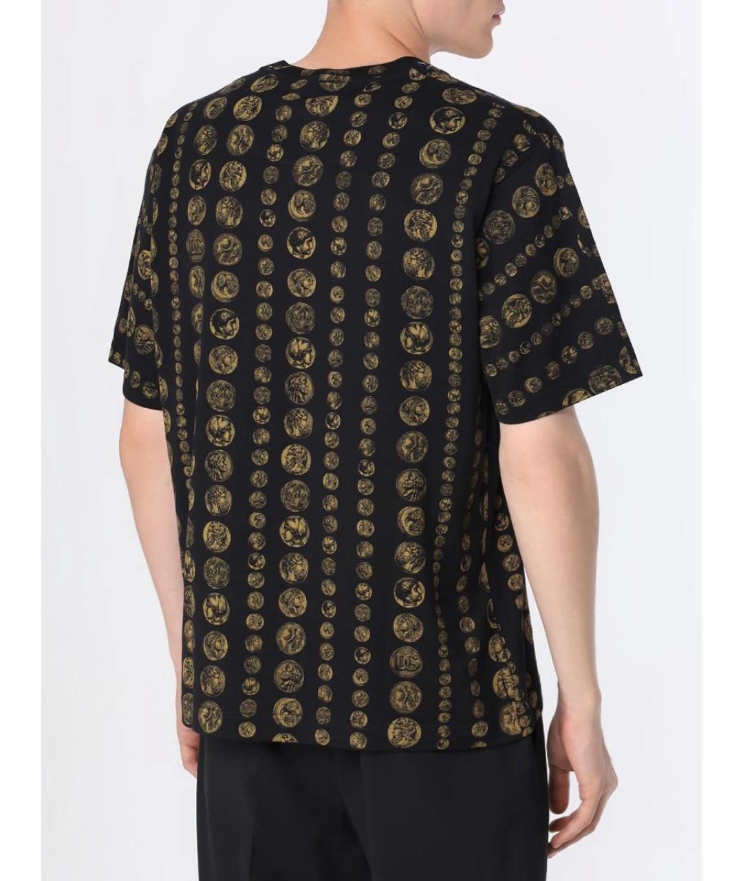 DOLCE&GABBANA Мульти хлопковая футболка, фото 3