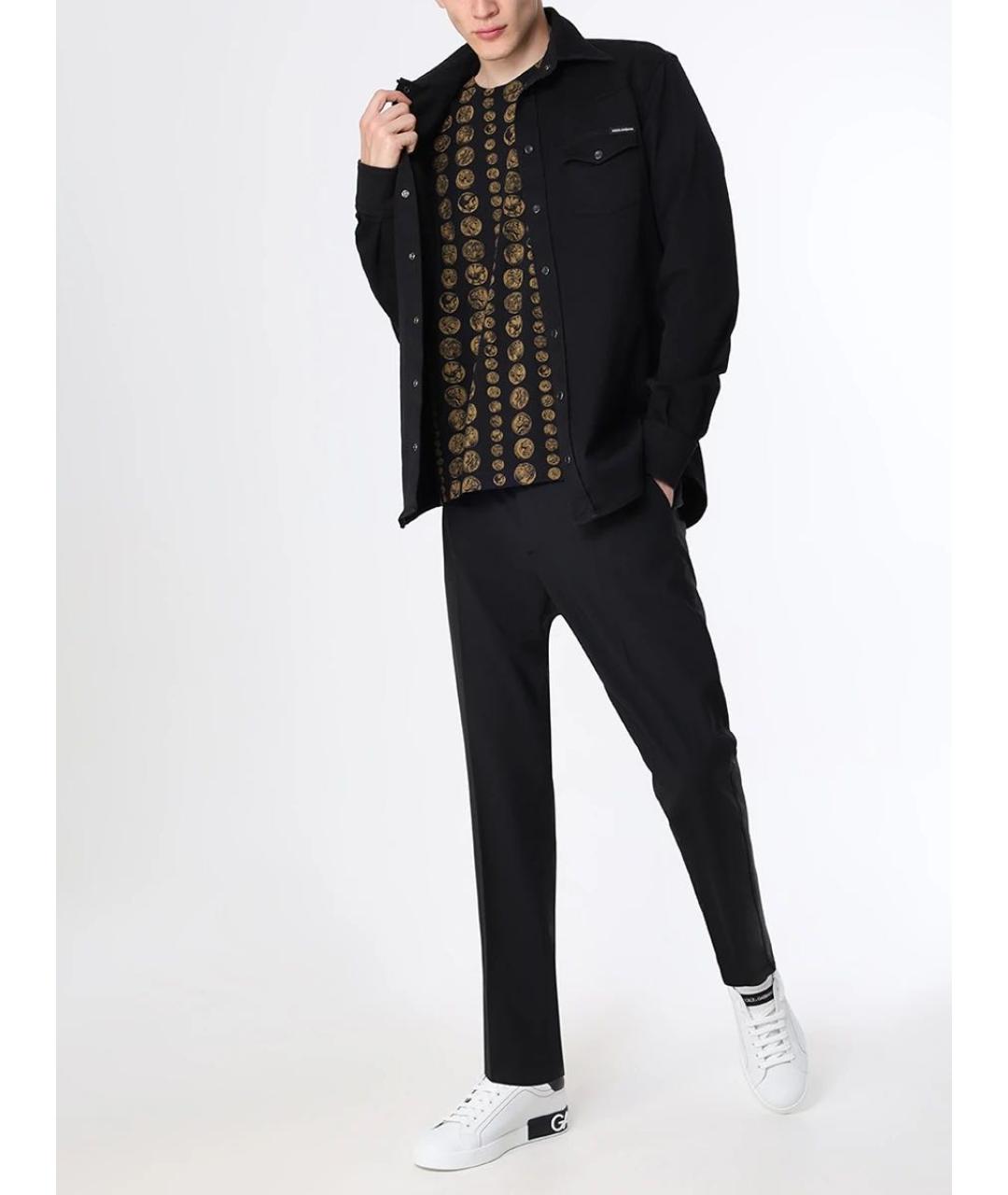 DOLCE&GABBANA Мульти хлопковая футболка, фото 5
