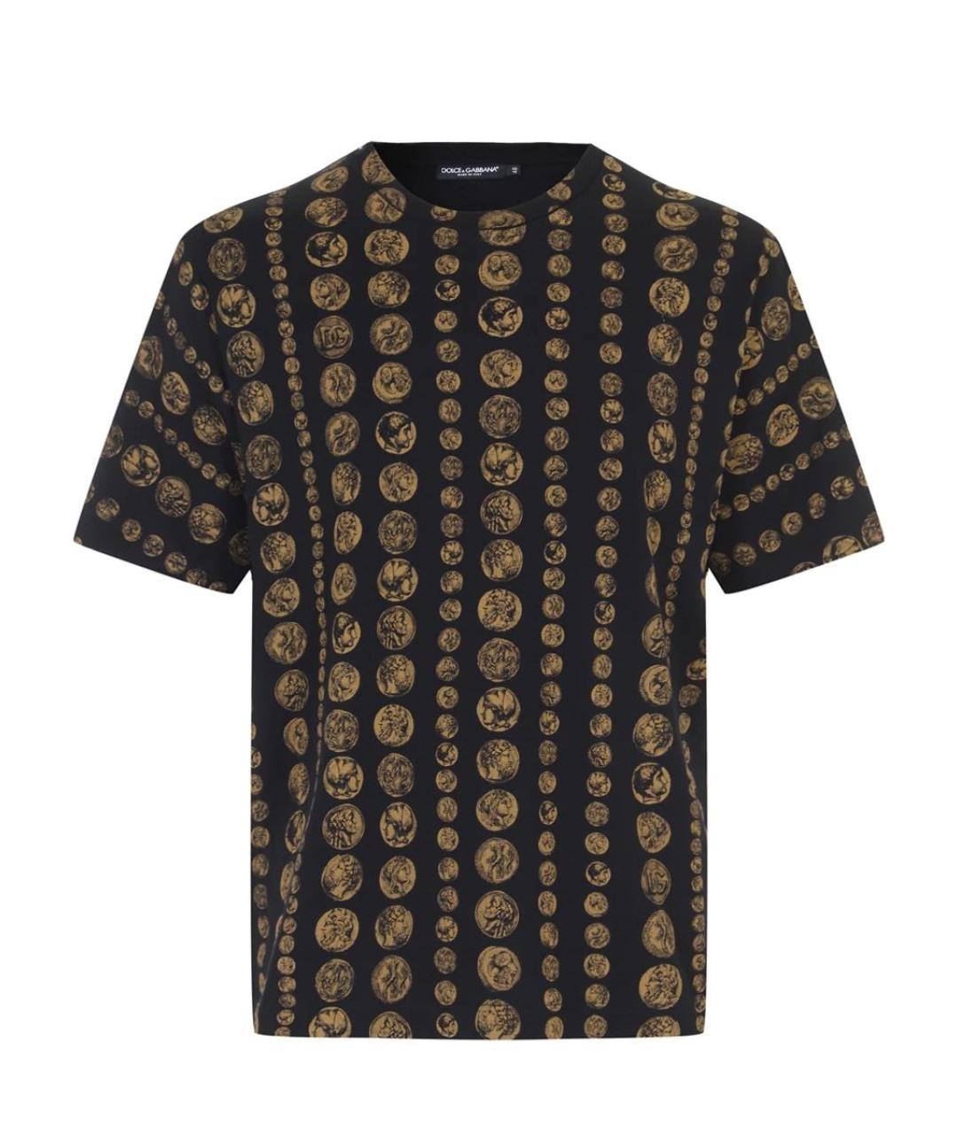DOLCE&GABBANA Мульти хлопковая футболка, фото 1