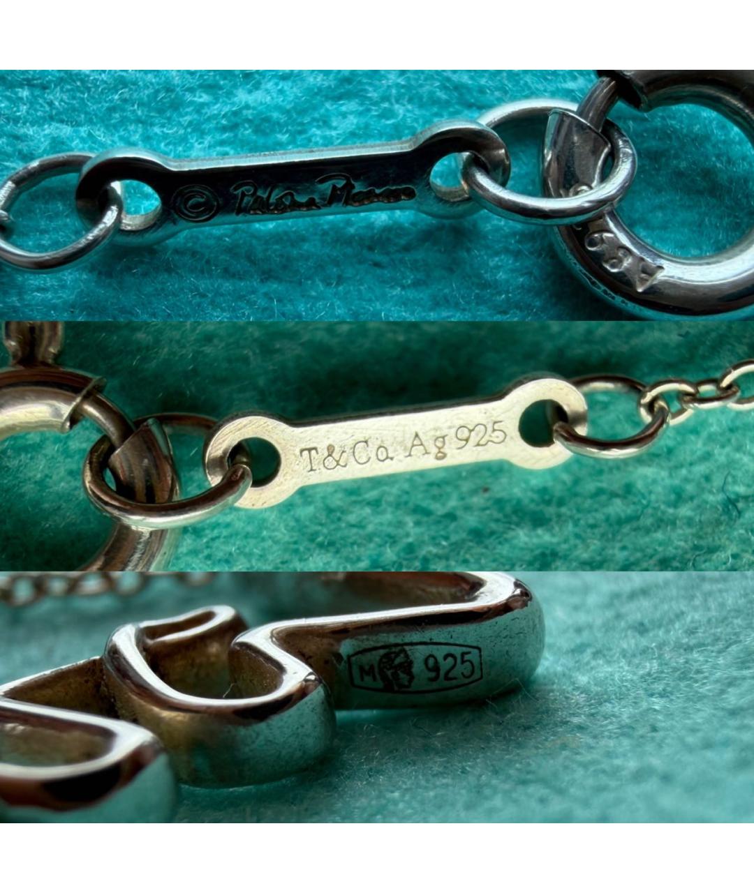 TIFFANY&CO Серебряное серебряное колье, фото 4