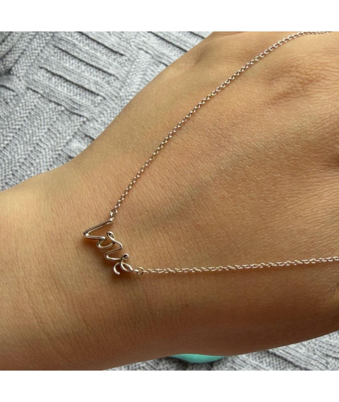 TIFFANY&CO Серебряное серебряное колье, фото 7