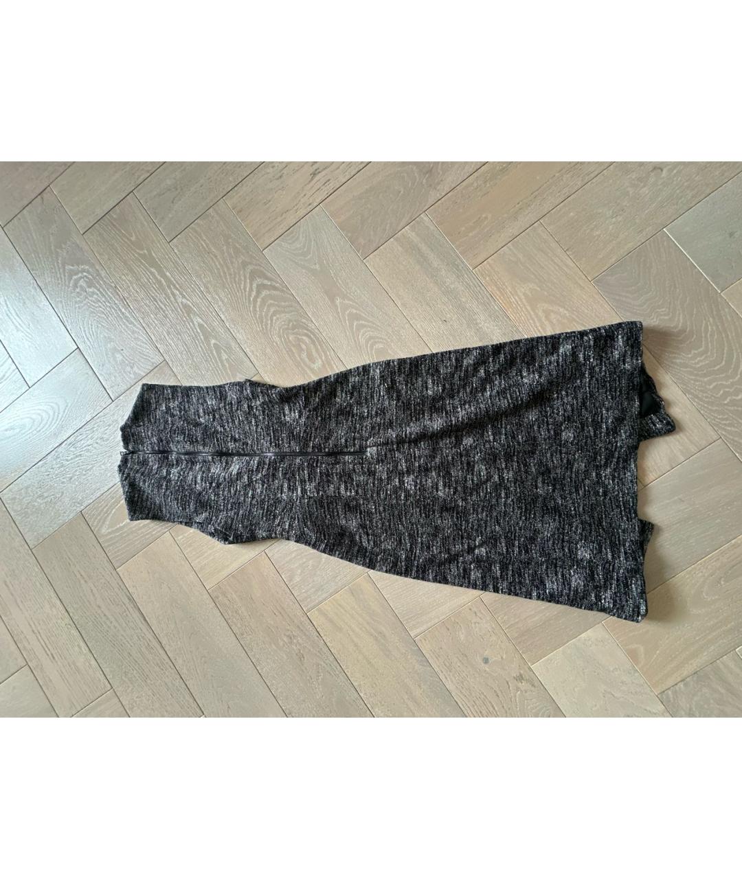 ALICE+OLIVIA Серое вискозное платье, фото 2