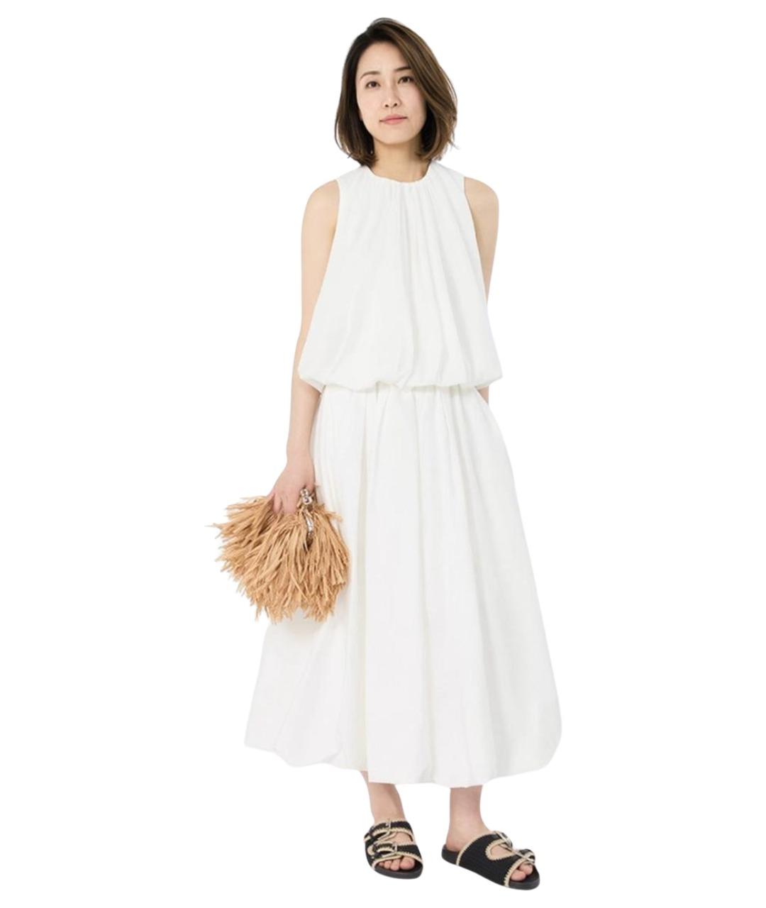 WEEKEND MAX MARA Белая хлопковая блузы, фото 2