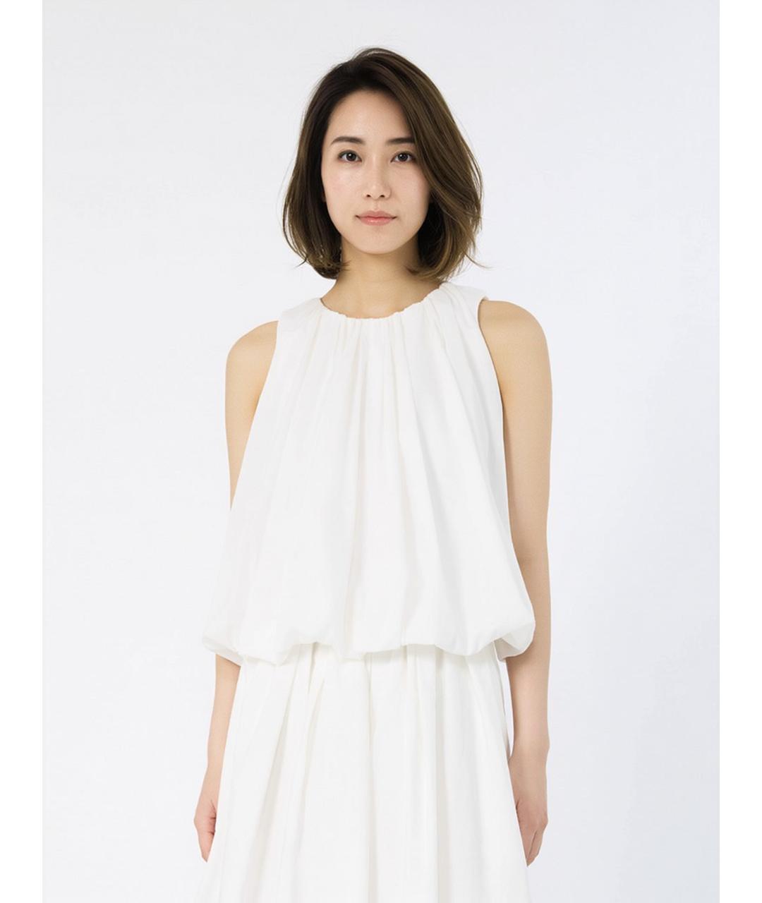 WEEKEND MAX MARA Белая хлопковая блузы, фото 3