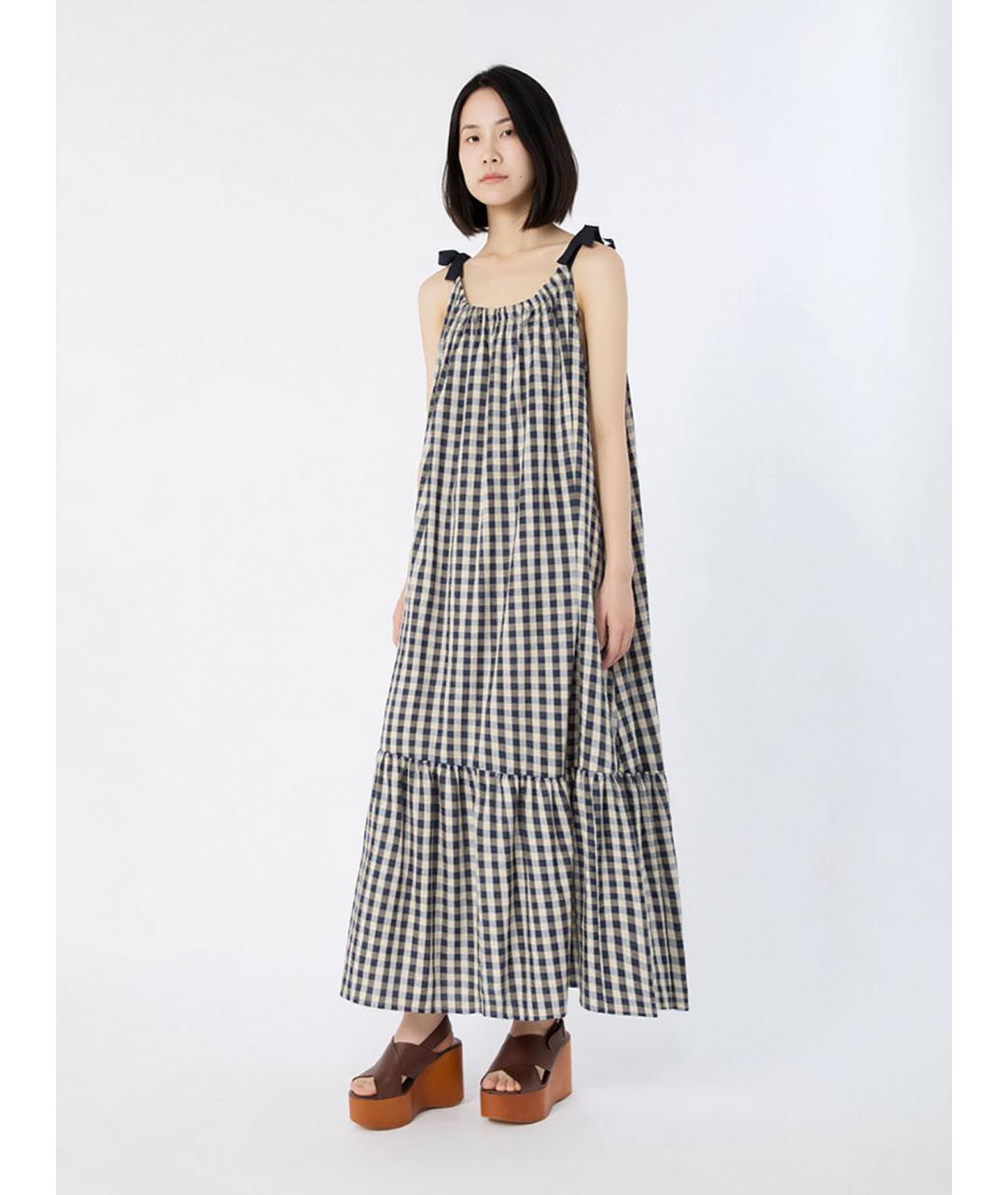 WEEKEND MAX MARA Мульти хлопковый сарафан, фото 3