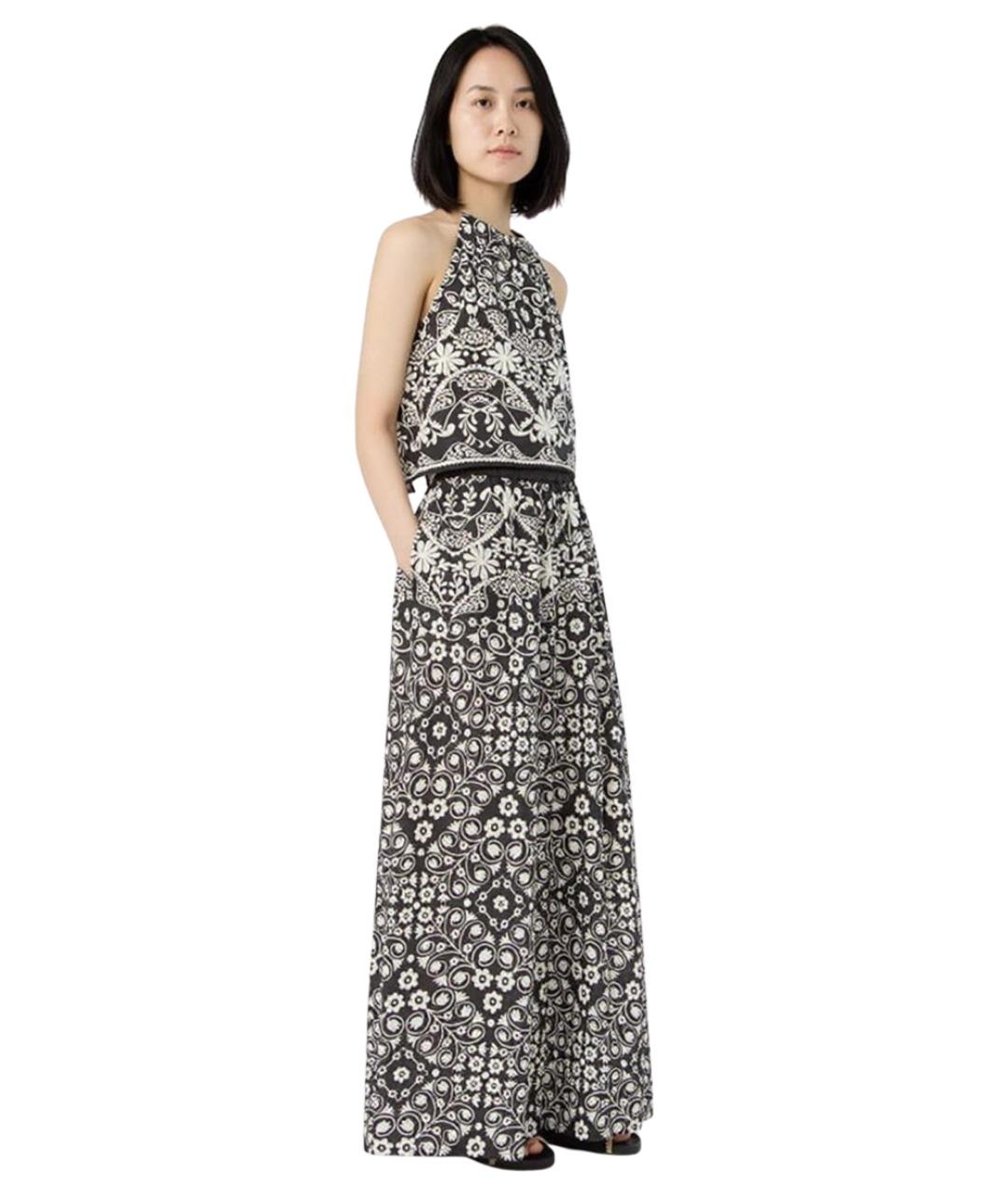 WEEKEND MAX MARA Мульти хлопковые брюки широкие, фото 2