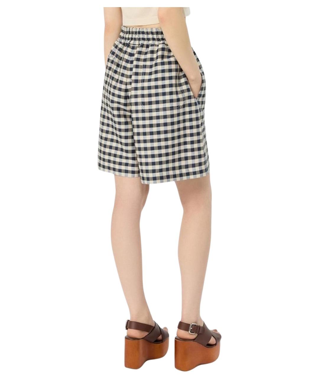 WEEKEND MAX MARA Мульти хлопковые шорты, фото 4