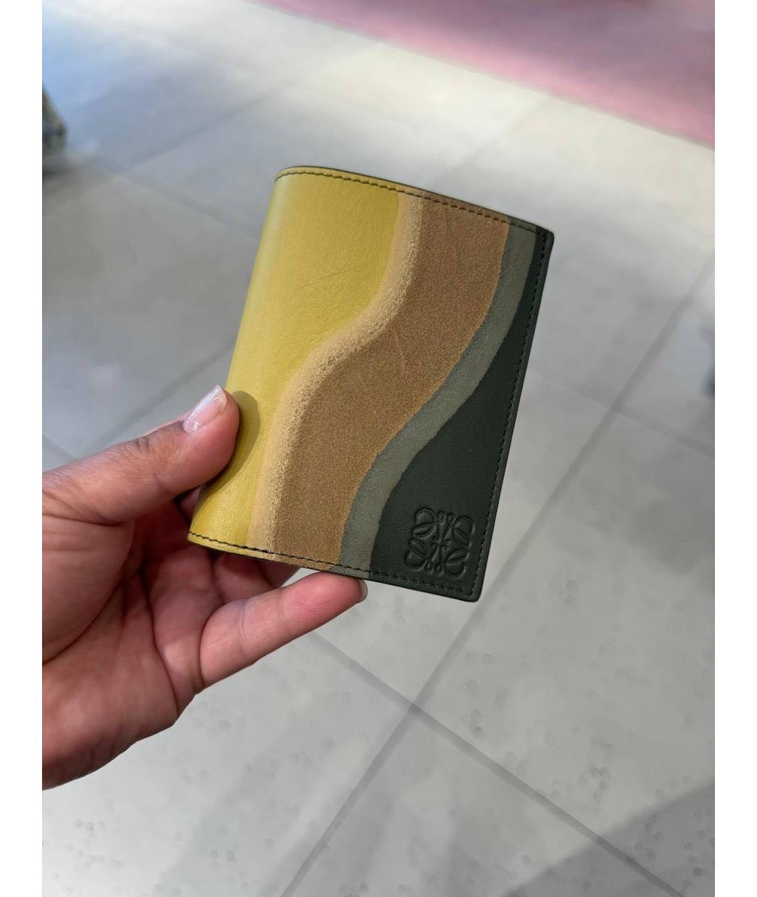LOEWE Мульти кожаная визитница, фото 4