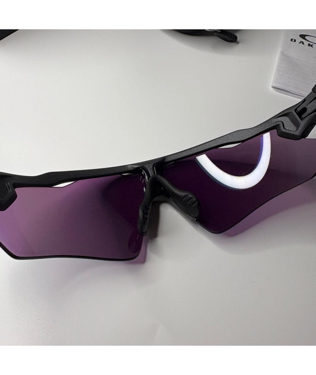 OAKLEY Черные пластиковые солнцезащитные очки, фото 8
