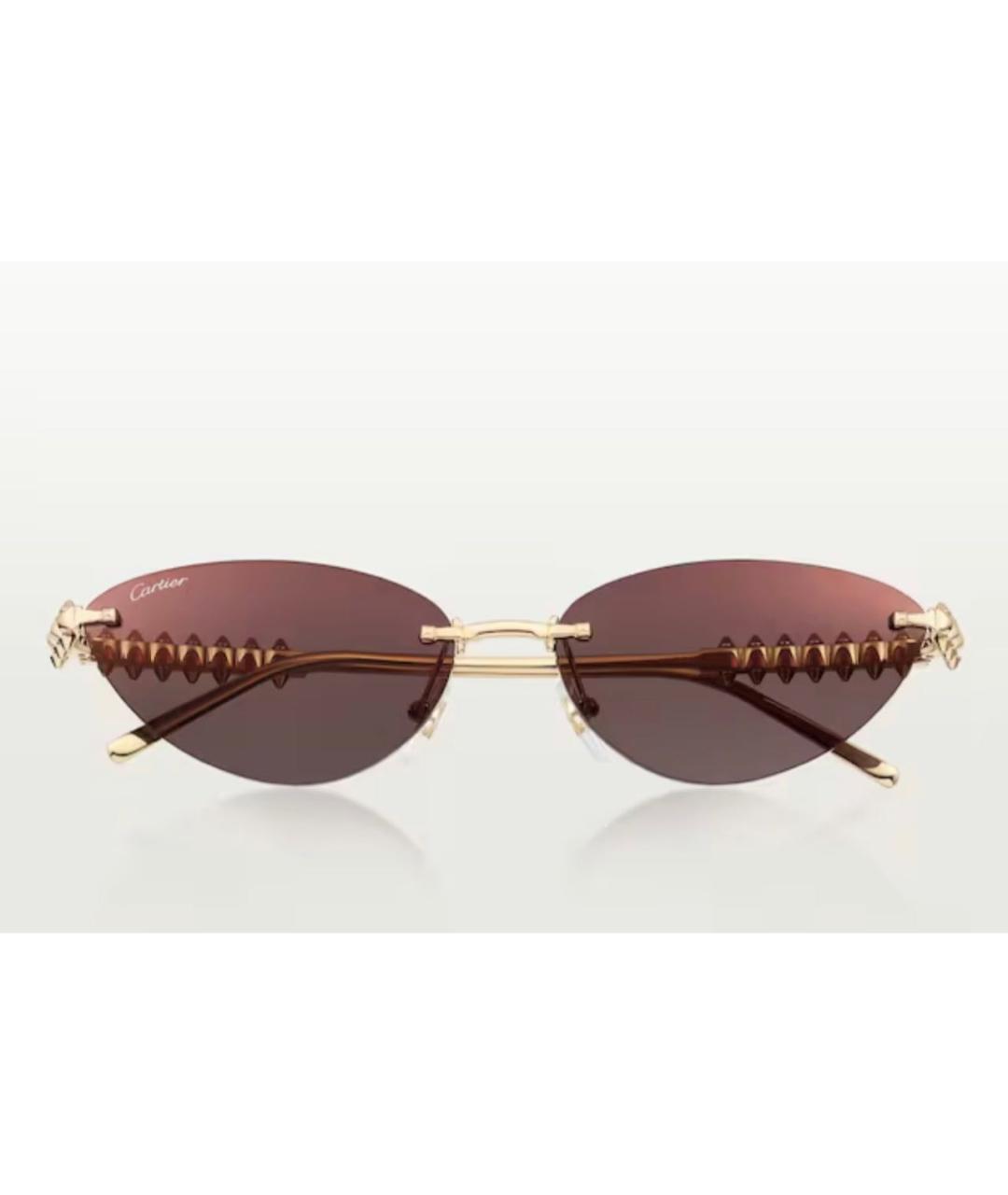 CARTIER Розовые солнцезащитные очки, фото 5