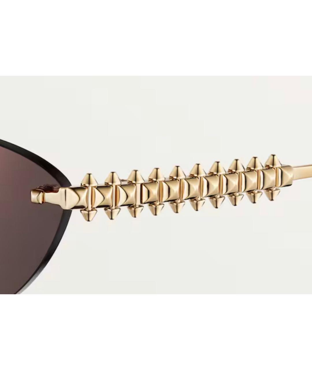 CARTIER Розовые солнцезащитные очки, фото 3