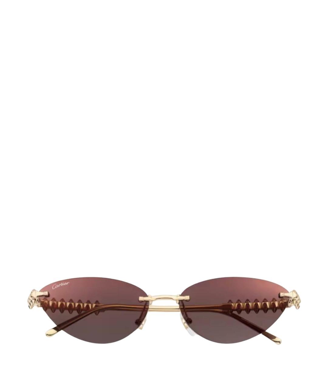 CARTIER Розовые солнцезащитные очки, фото 1