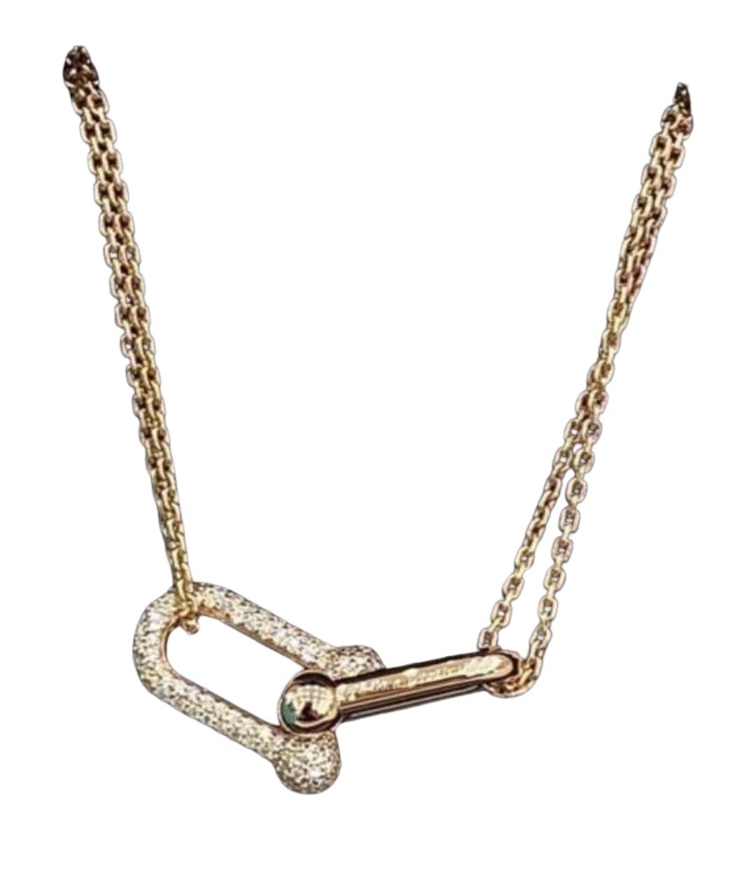 TIFFANY&CO Золотое колье из розового золота, фото 1