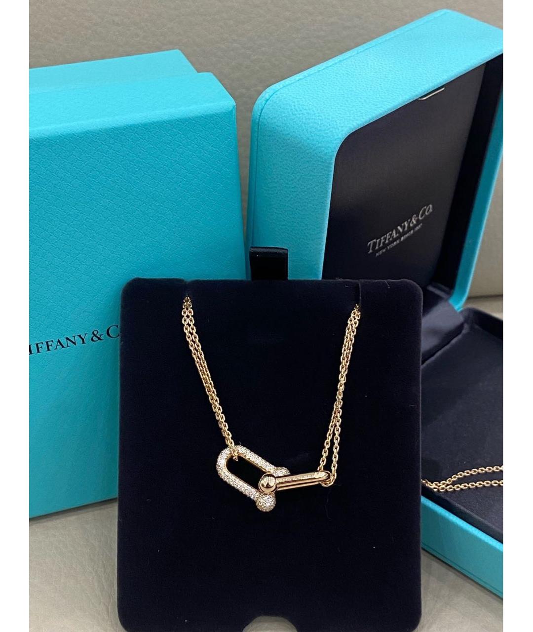 TIFFANY&CO Золотое колье из розового золота, фото 2