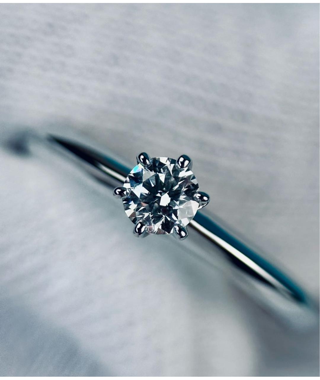 TIFFANY&CO Серебряное платиновое кольцо, фото 7