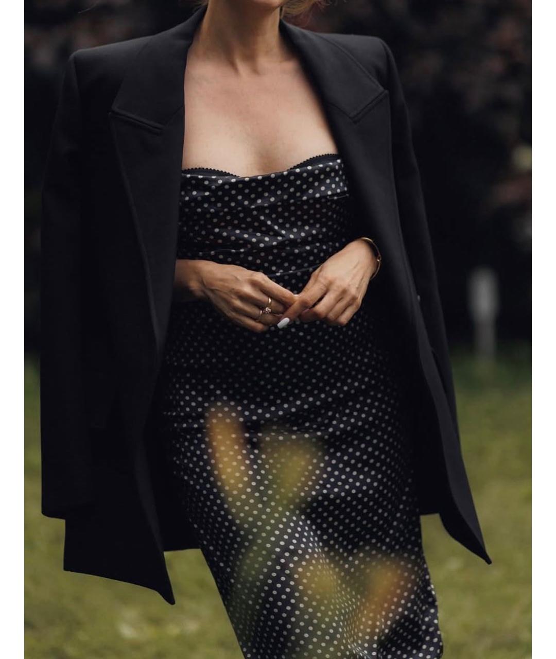 DOLCE&GABBANA Мульти шелковое коктейльное платье, фото 4