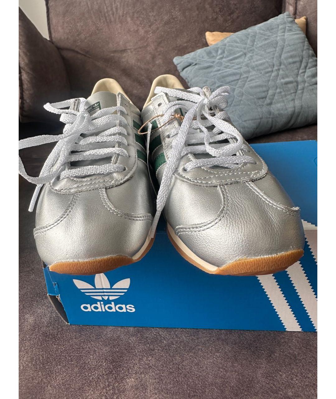 ADIDAS Серебряные кроссовки, фото 3