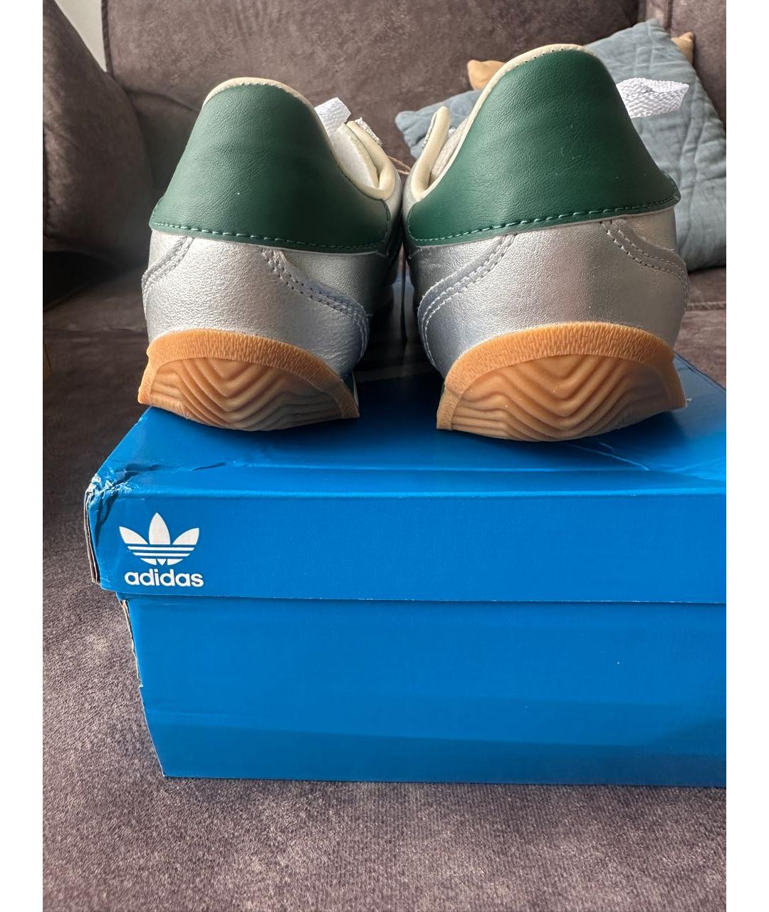ADIDAS Серебряные кроссовки, фото 4