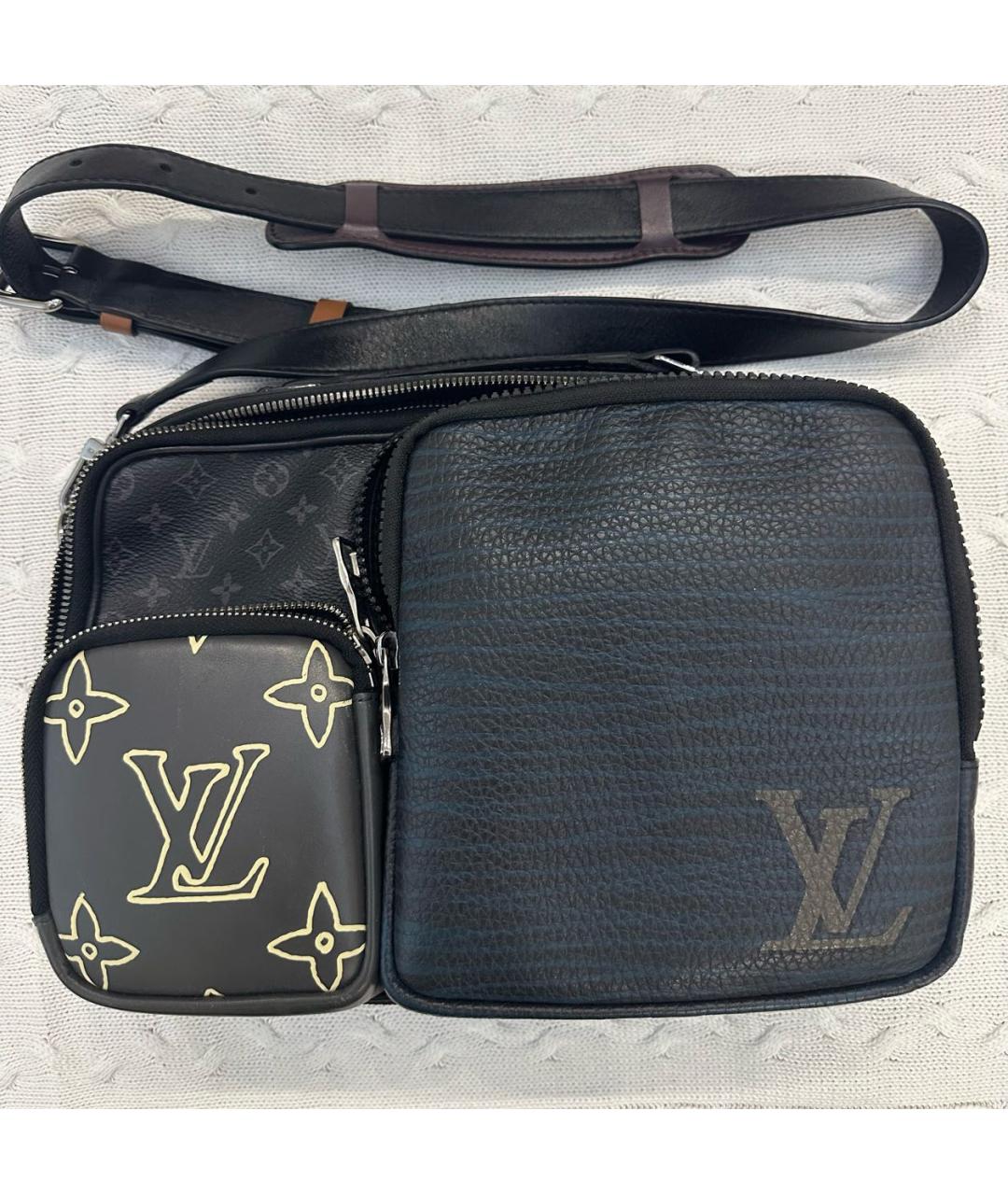 LOUIS VUITTON Серая сумка на плечо, фото 8