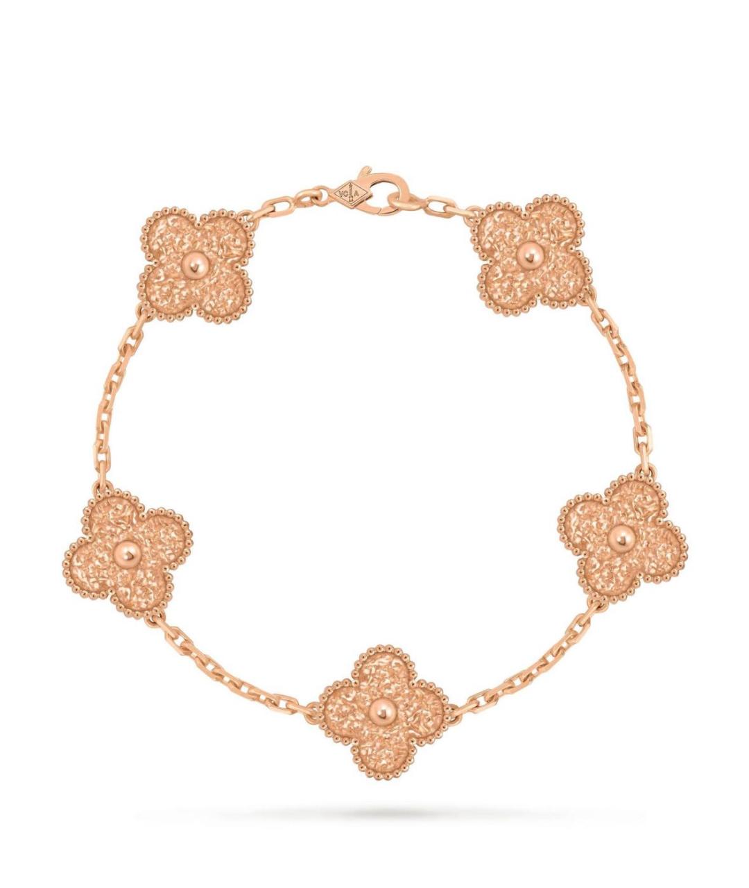 VAN CLEEF & ARPELS Золотой браслет из розового золота, фото 7