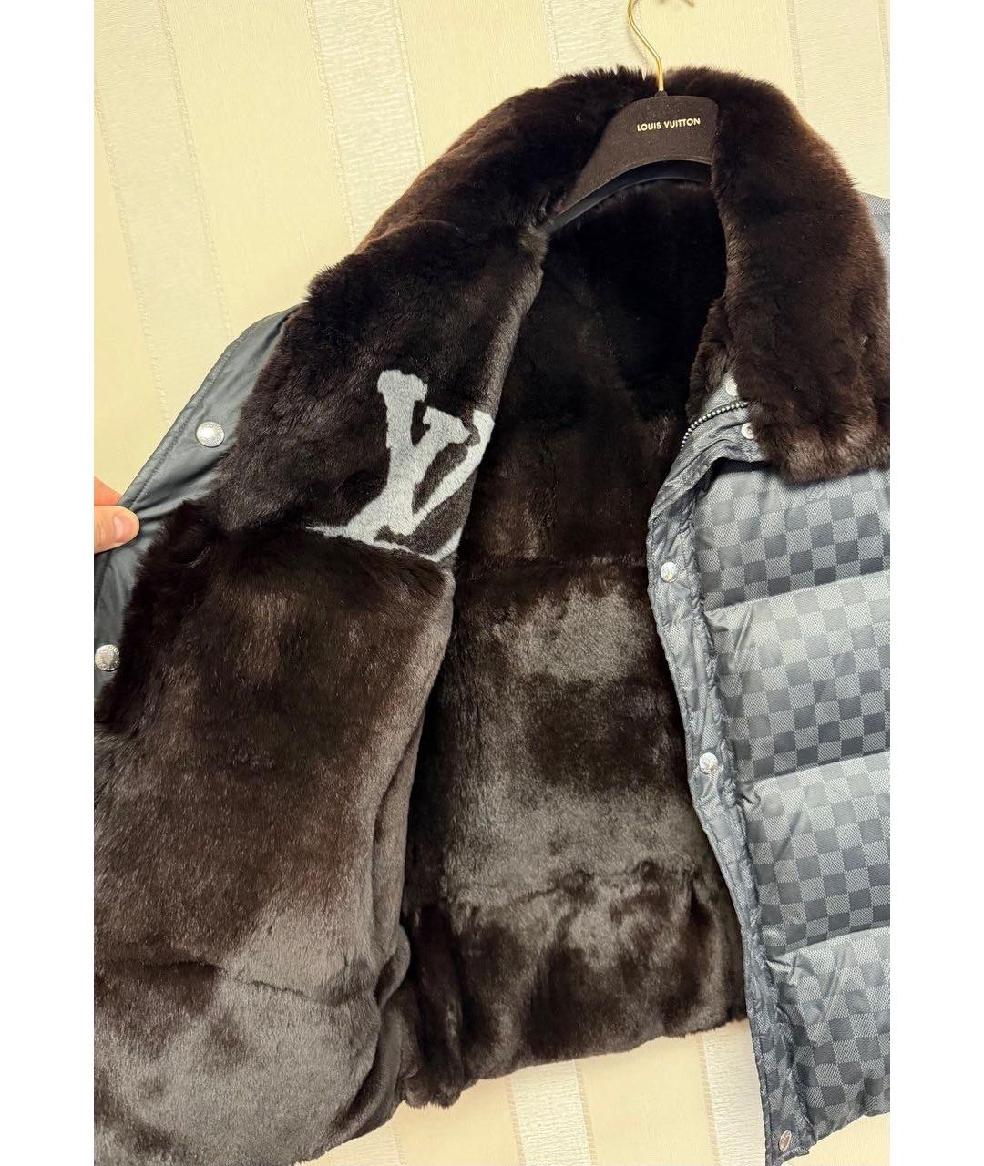 LOUIS VUITTON Черный жилет, фото 3