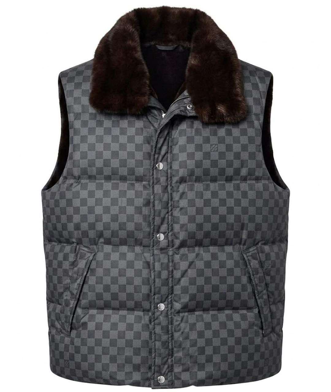 LOUIS VUITTON Черный жилет, фото 1
