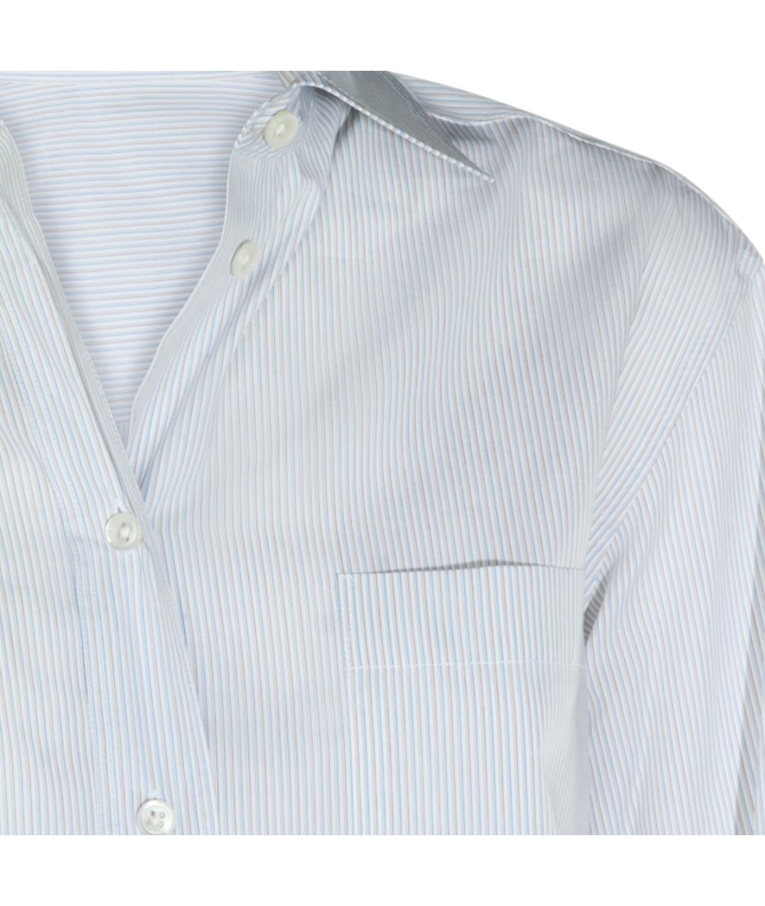 THE ROW Белая хлопковая рубашка, фото 3
