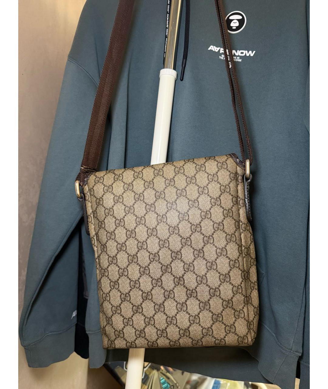 GUCCI Бежевая сумка на плечо, фото 3