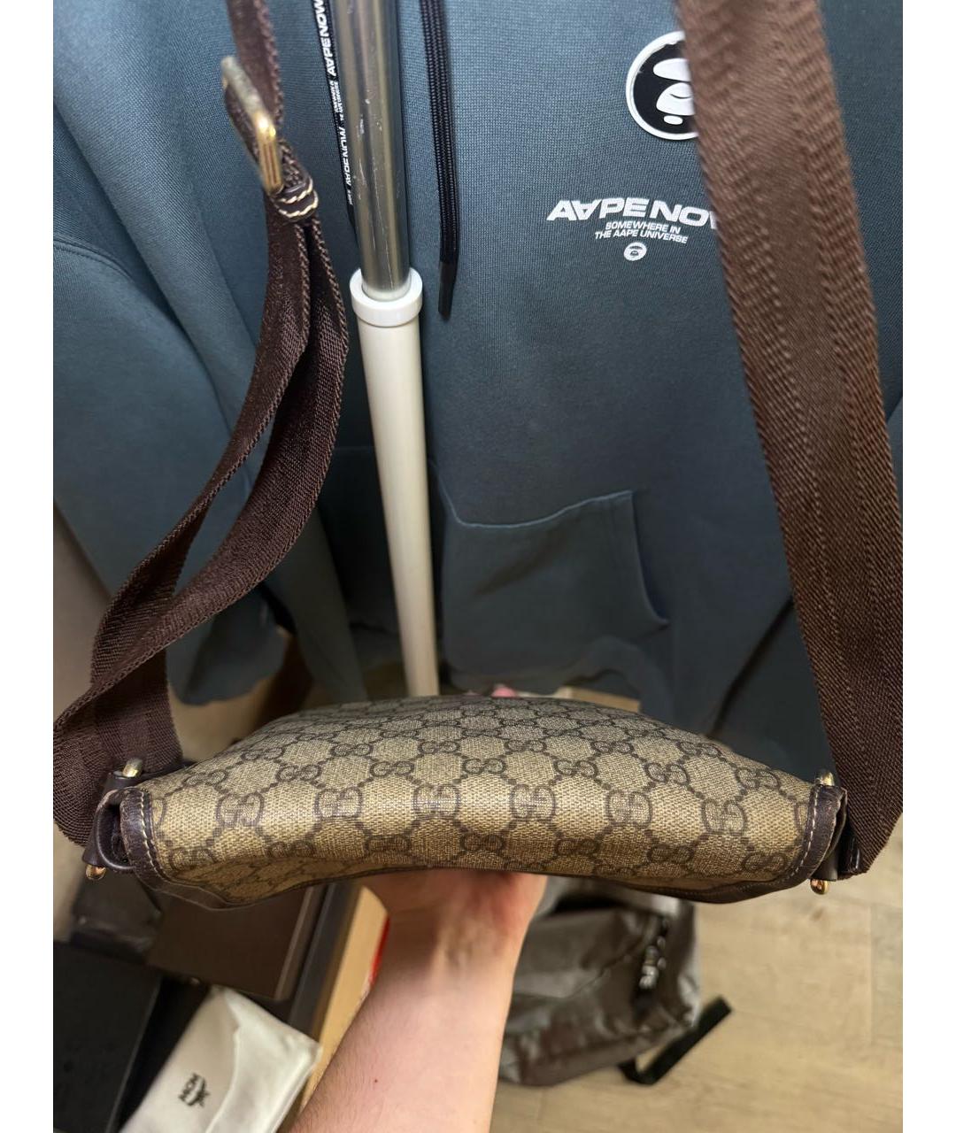 GUCCI Бежевая сумка на плечо, фото 6
