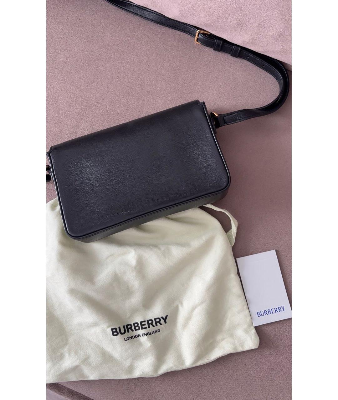 BURBERRY Черная сумка через плечо, фото 3