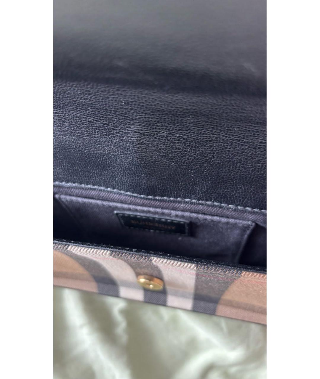 BURBERRY Черная сумка через плечо, фото 4