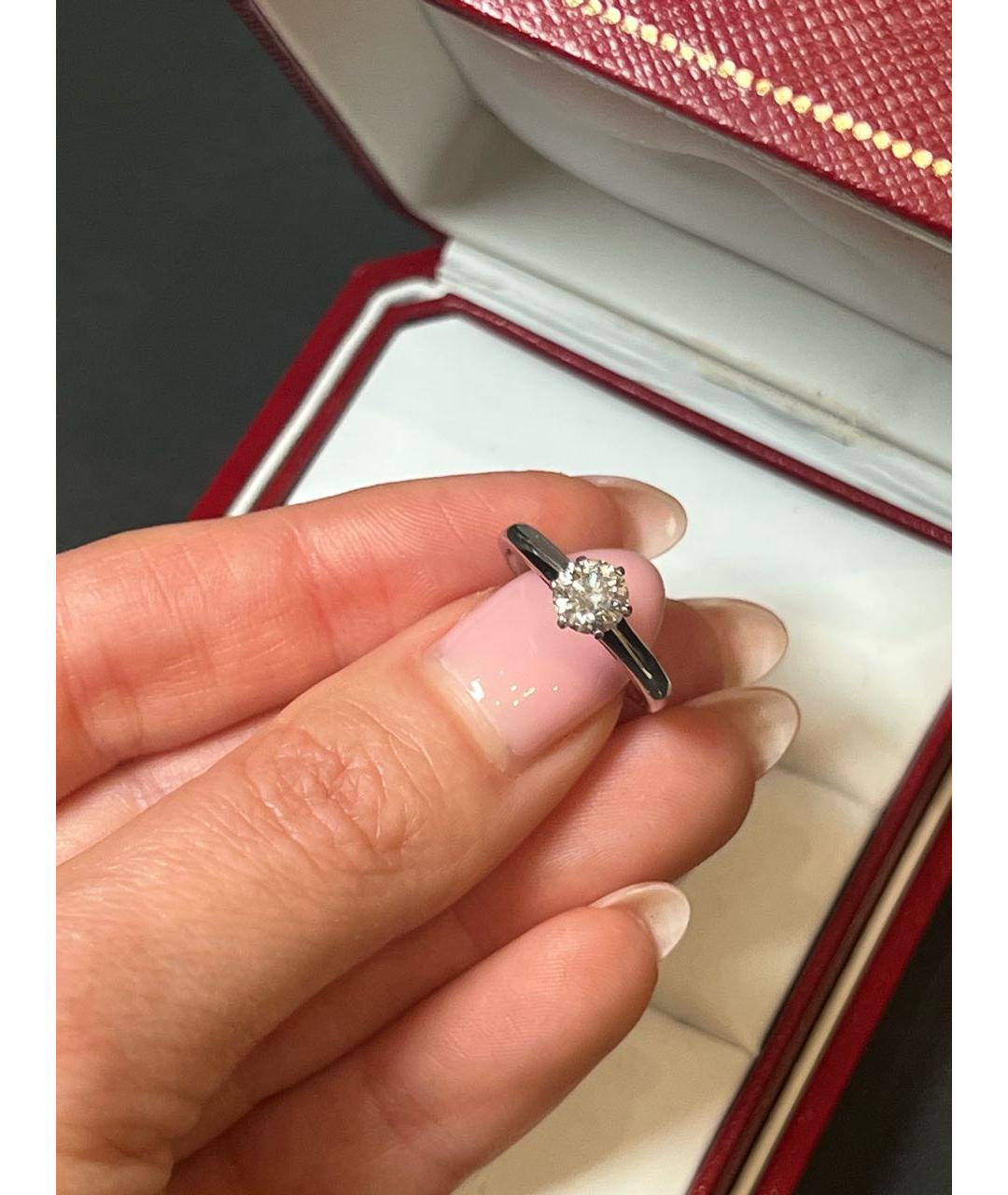 CARTIER Серебряное кольцо из белого золота, фото 4