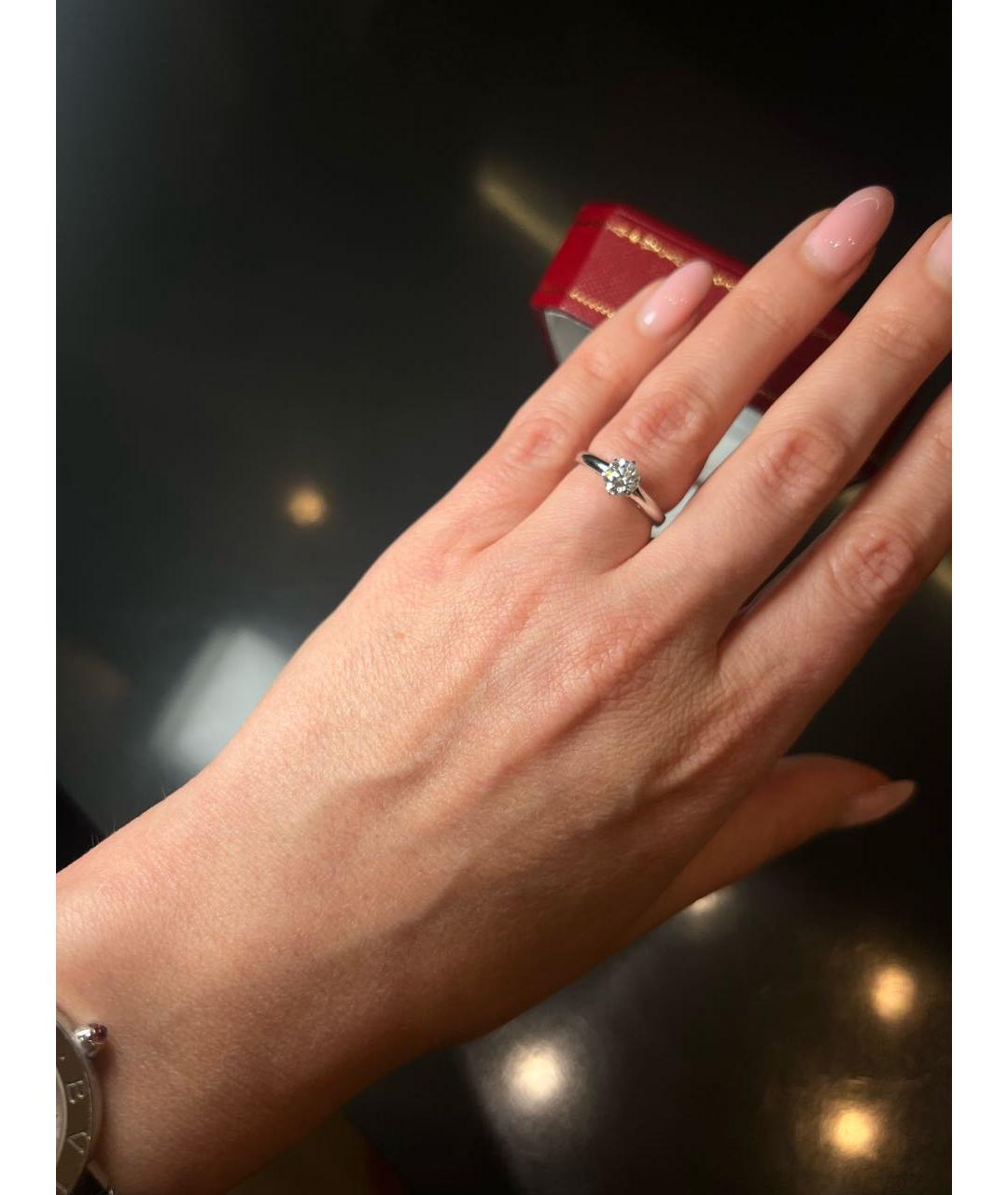 CARTIER Серебряное кольцо из белого золота, фото 2