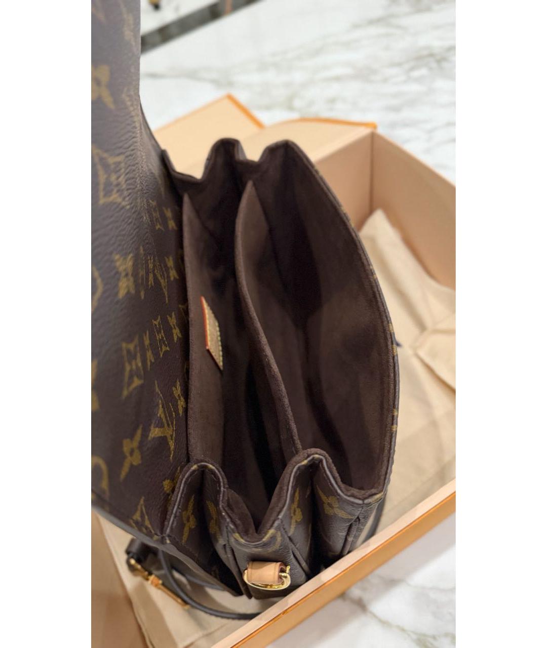 LOUIS VUITTON Коричневая сумка через плечо, фото 7