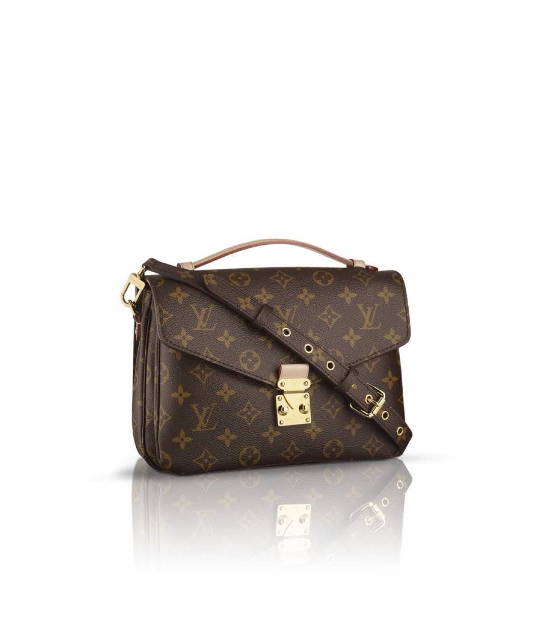 LOUIS VUITTON Коричневая сумка через плечо, фото 9
