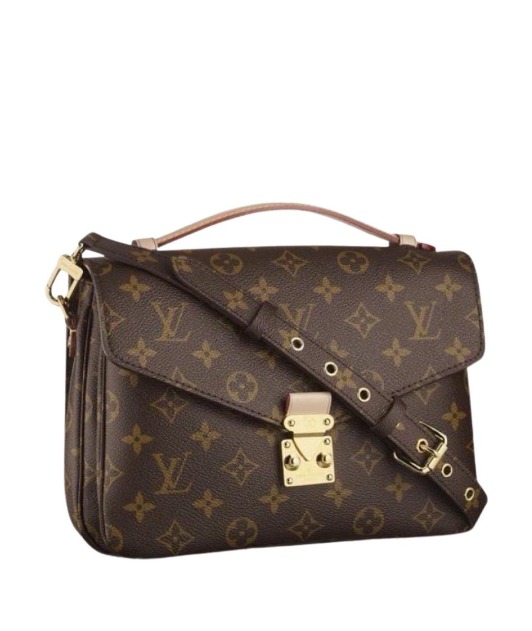 LOUIS VUITTON Коричневая сумка через плечо, фото 1