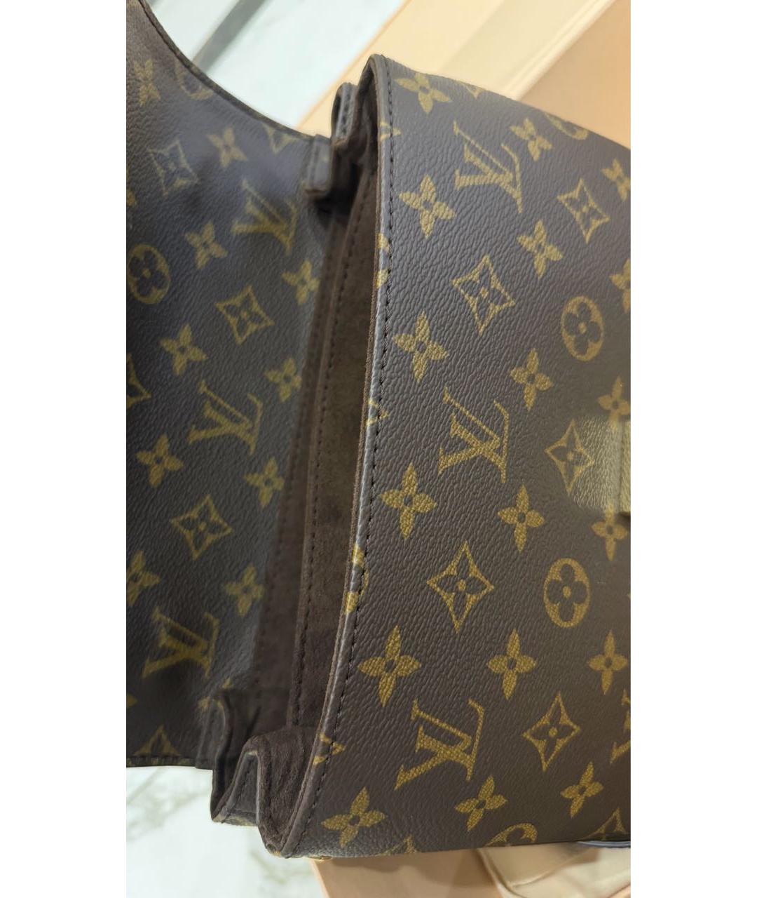 LOUIS VUITTON Коричневая сумка через плечо, фото 8