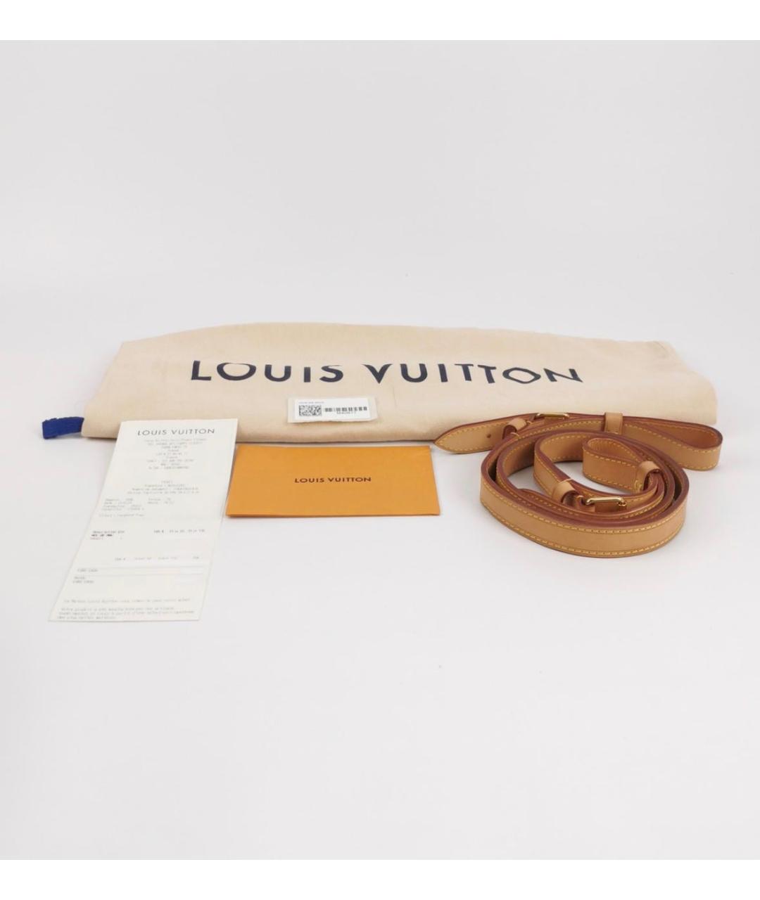 LOUIS VUITTON Коричневая сумка через плечо, фото 3