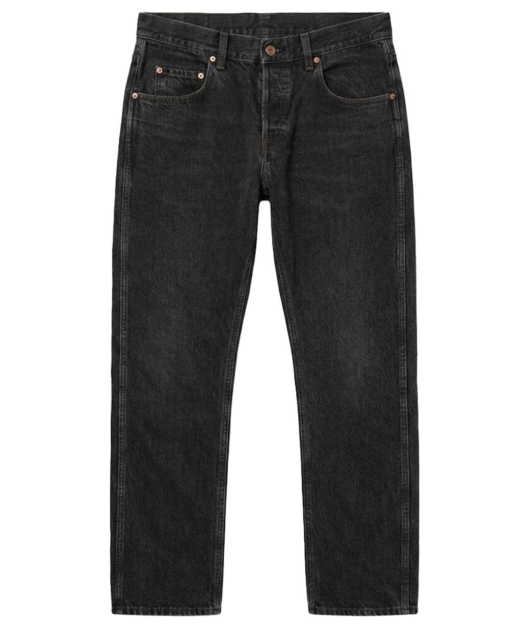 GUCCI Синие хлопковые джинсы скинни, фото 1