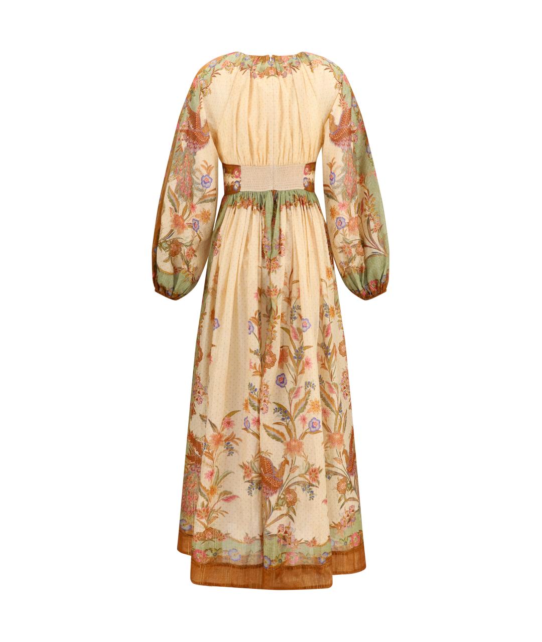 ZIMMERMANN Мульти хлопковое повседневное платье, фото 2
