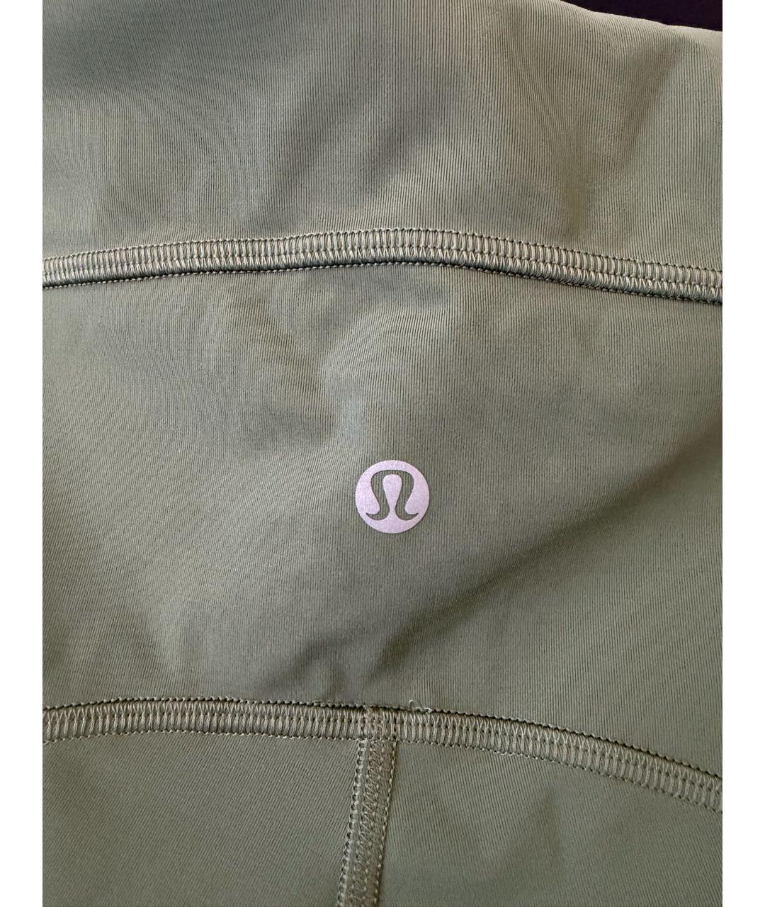 Lululemon Зеленые спортивные брюки и шорты, фото 4